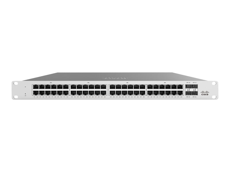 Cisco Netzwerk-Switch – 48 Anschlüsse, Cloud-Verwaltung