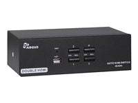 Intertech KVM-Switch – 4 Geräte mit HDMI und Audio steuern
