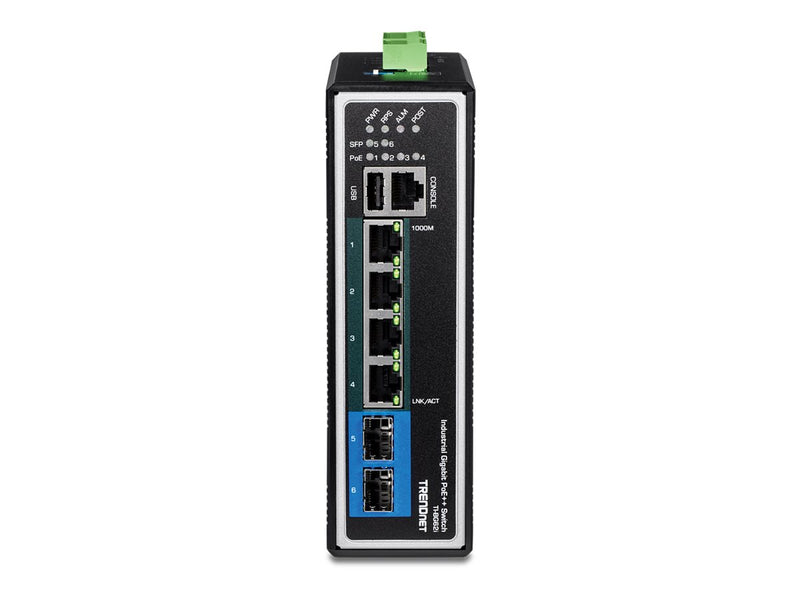 TRENDnet 6-Port Switch – robust und leistungsstark für Industrie
