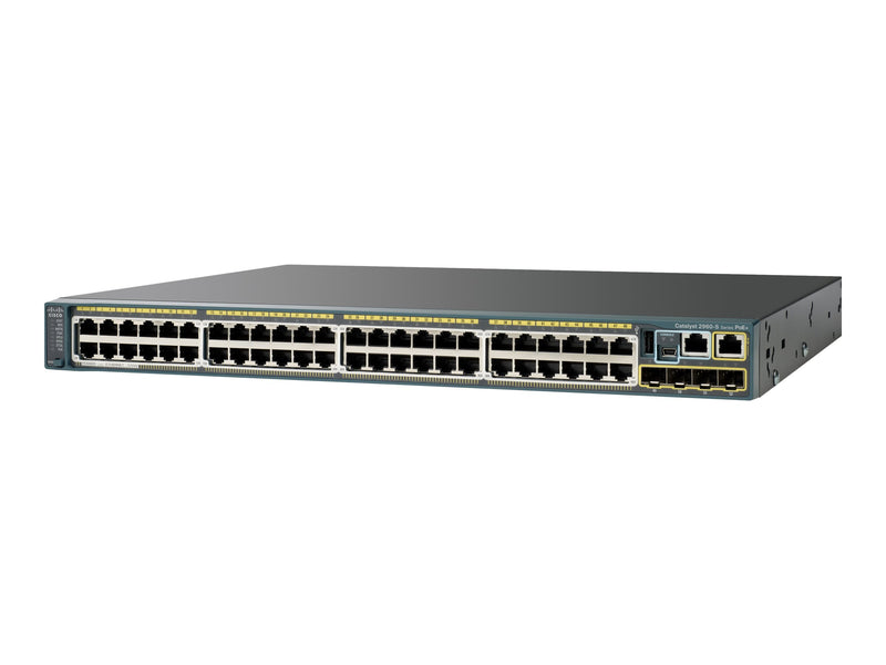 Cisco Netzwerk-Switch – 48 Anschlüsse, PoE-Unterstützung