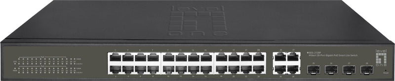 LevelOne 24-Port Switch – Stromversorgung für Netzwerkgeräte