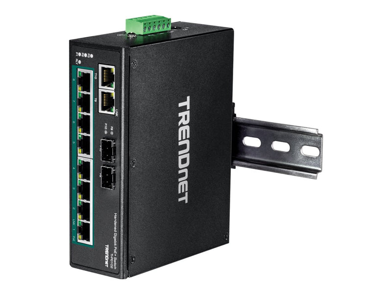 TRENDnet 10-Port Switch – PoE+ für robuste Netzwerke