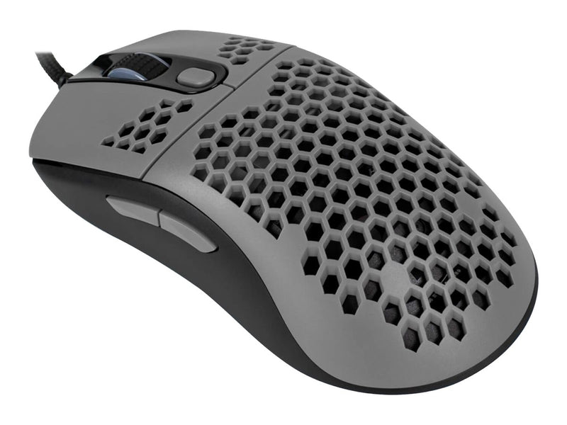 Arozzi Gaming-Maus – Leicht, 7 Tasten, USB-Anschluss