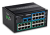Trendnet 26-Port Gigabit Switch – Robust für Industrie, PoE+ Unterstützung
