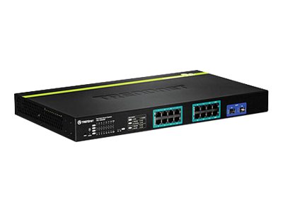 TRENDnet 16-Port Gigabit Switch – PoE+, IPv6-fähig