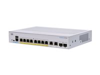 Cisco Smart Switch – 8 Anschlüsse, PoE+ für kleine Unternehmen