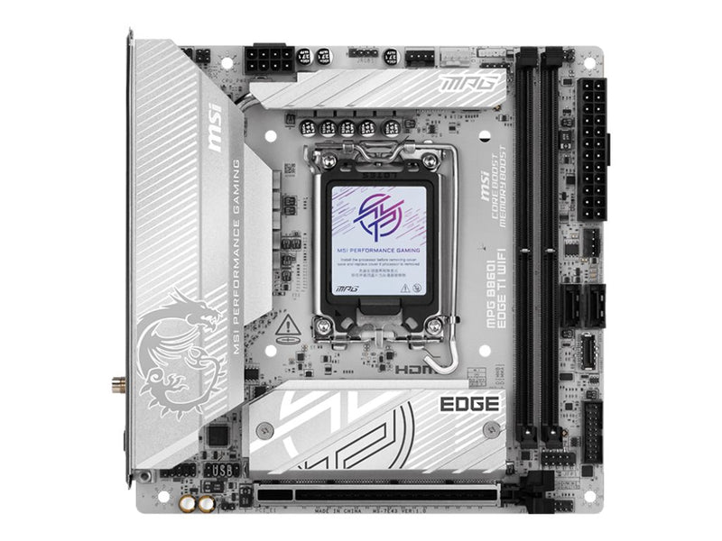 MSI Mini-ITX Motherboard – USB4, Wi-Fi 7