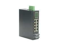 ROLINE Industrie-Switch – 8 Anschlüsse, DIN-Schiene montierbar