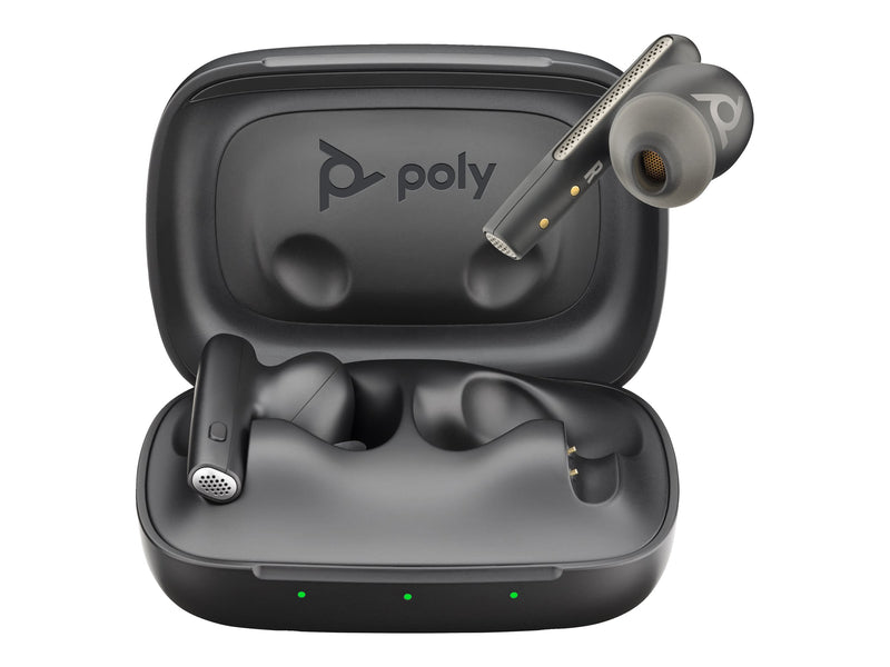 HP Poly Voyager Earbuds – Kabellos, mit USB-C Adapter