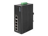 Planet Industrial Ethernet Switch – 5 Ports, PoE für einfache Montage
