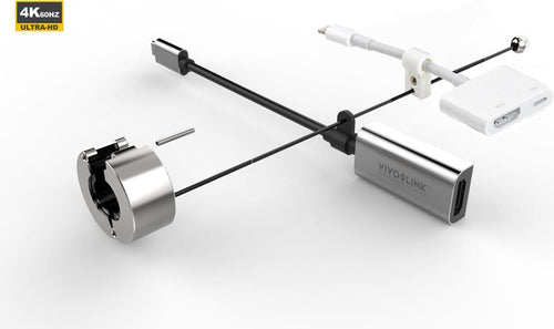 VivoLink Adapter-Ring – HDMI, USB-C & Lightning, 4K-Unterstützung