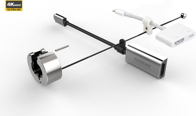 VivoLink Adapter-Ring – HDMI, USB-C & Lightning, 4K-Unterstützung