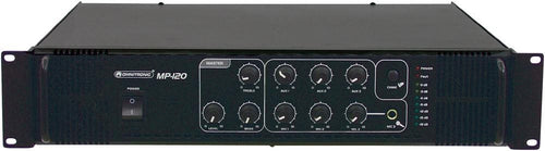 OMNITRONIC Audioverstärker – 120 W Leistung, Mikrofon-Eingang