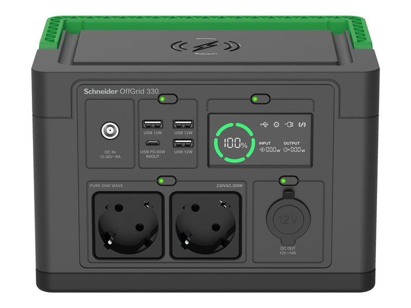 APC Tragbare Power Station – 300 W, vielseitige Anschlüsse