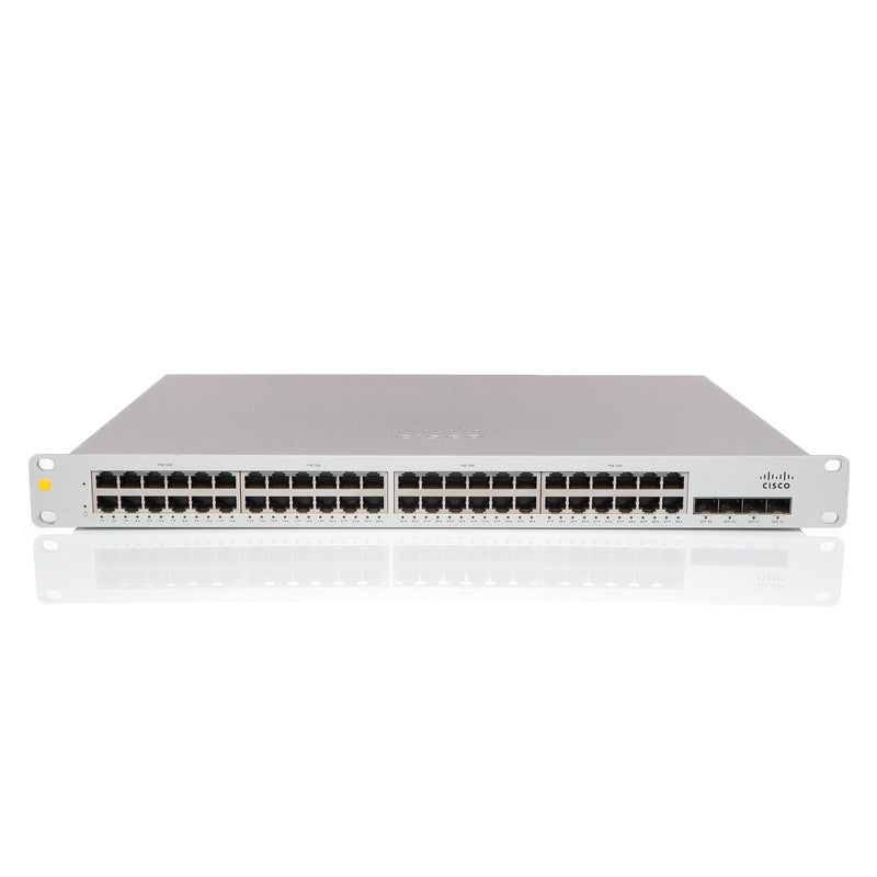 Cisco Meraki Switch – 48 Anschlüsse, Cloud-Verwaltung