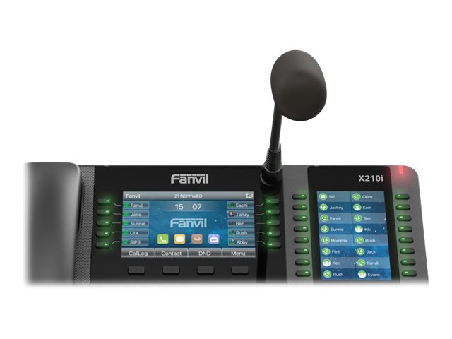 Fanvil VoIP-Telefon – Rufnummernanzeige, Dreiweg-Anrufe