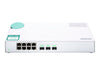 QNAP Netzwerk-Switch – 3x 10G & 8x Gigabit, geräuscharm