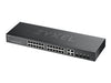 Zyxel Netzwerk-Switch – 24 Anschlüsse, Cloud-Management