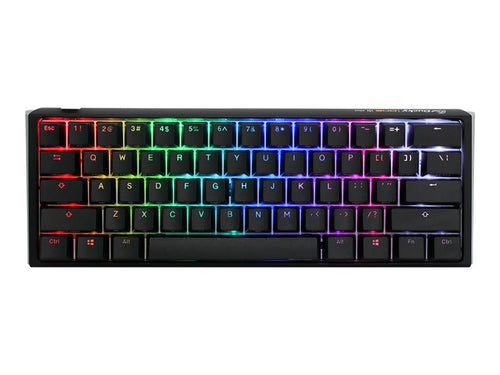 DUCKYCHANNEL Gaming-Tastatur – RGB-Beleuchtung, Mechanische Tasten