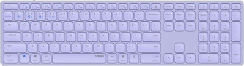 RAPOO Kabellose Tastatur – Lila, für mehrere Geräte
