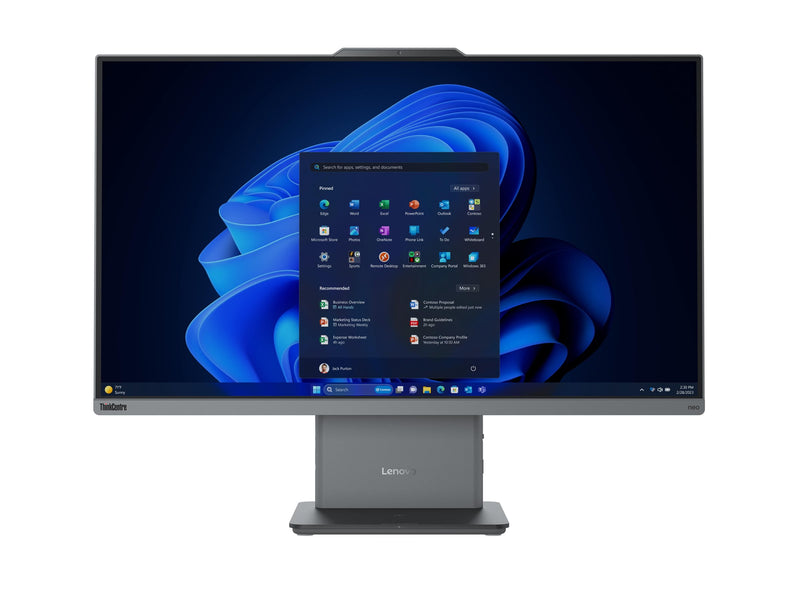Lenovo ThinkCentre All-in-One PC – 27" Display, Core i7, 16 GB RAM