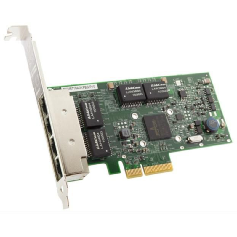 Broadcom Netzwerkadapter – 4x Gigabit Ethernet, PCIe-Anschluss