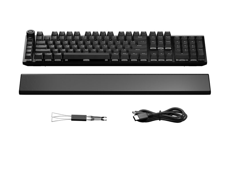 BE QUIET! Tastatur – Leise Tasten, Medienrad, RGB-Beleuchtung