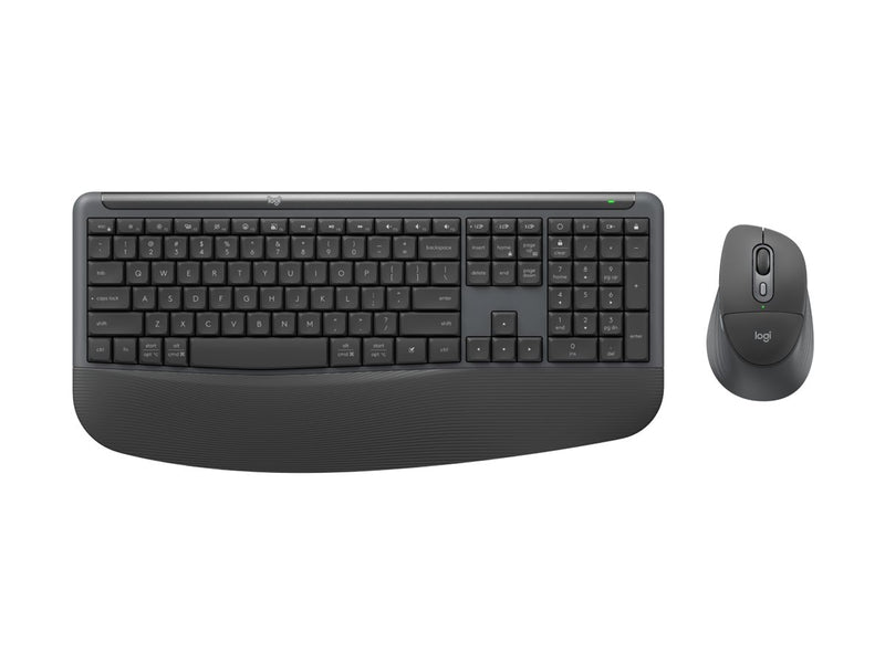 Logitech Tastatur-Maus-Set – Komfort, kabellos, USB-C