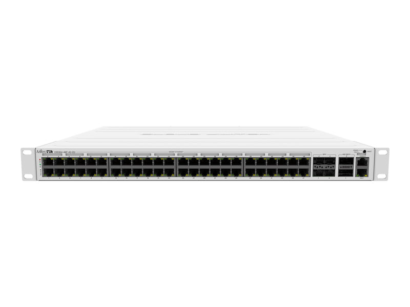 Mikrotik Netzwerk-Switch – 48 Anschlüsse, PoE+ für einfache Stromversorgung