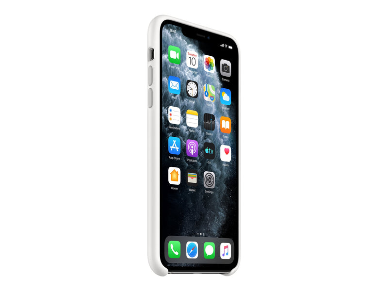 Apple Silikon-Schutzhülle – Weiß, für iPhone 11 Pro Max