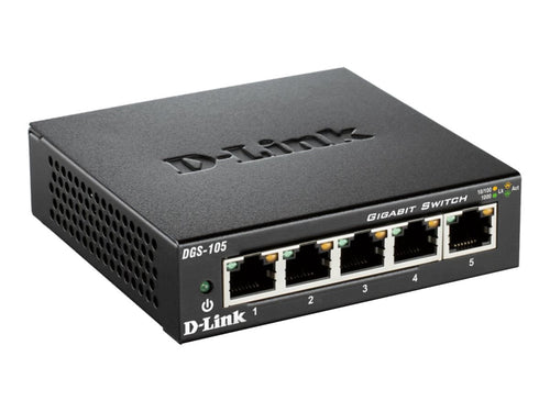 D-Link Gigabit Switch – 5 Ports für schnelles Netzwerk
