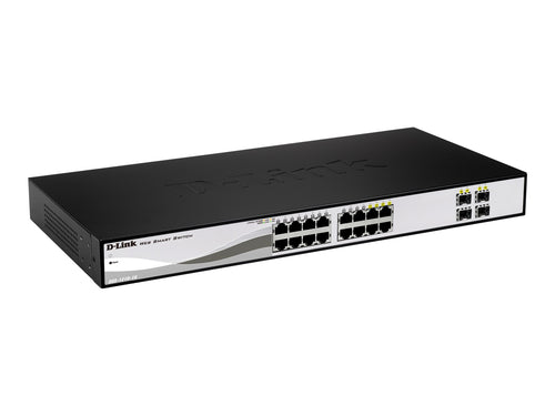 D-Link 16-Port Gigabit Switch – Einfache Verwaltung, hohe Sicherheit