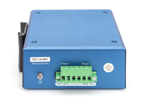 Digitus 8+2-Port Netzwerk-Switch – Robust für Industrie