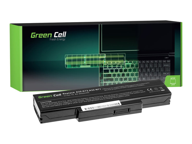 Green Cell Laptop-Batterie – 6 Zellen, Schutzfunktionen