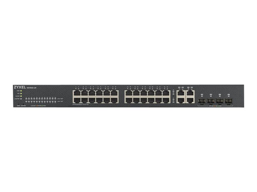 Zyxel Netzwerk-Switch – 24 Anschlüsse, Cloud-Management