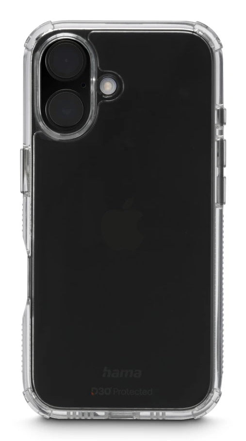 HAMA Handyhülle für iPhone 16 – Stoßfest & Transparent
