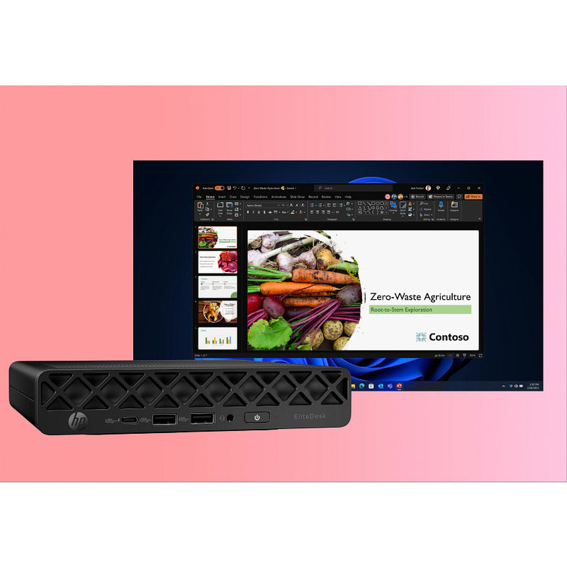 HP EliteDesk Mini-PC – 32 GB RAM, 512 GB schneller Speicher