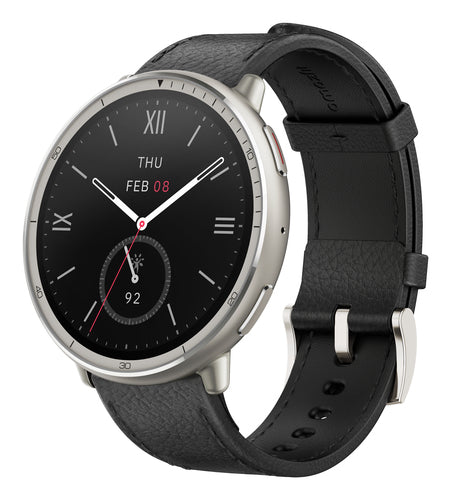 Huami Amazfit Active 2 Smartwatch – Lederarmband, Fitness-Tracking
