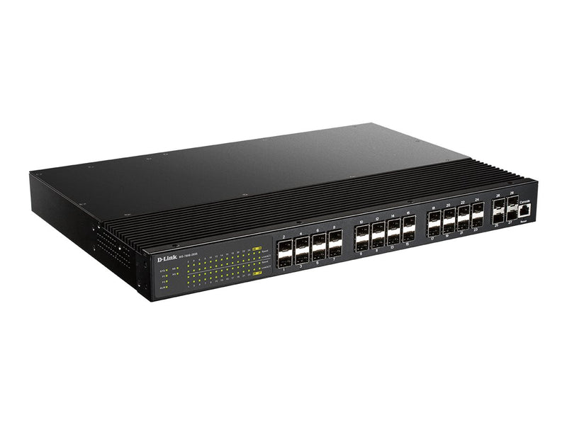 D-Link 28-Port Switch – Gigabit & 10G für schnelles Netzwerk