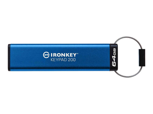 Kingston IronKey USB-Stick – 64 GB, sicher mit PIN-Tastatur