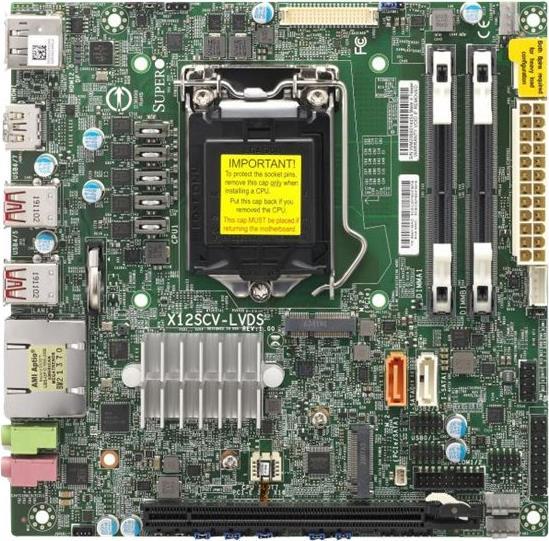 Supermicro Mini-ITX Motherboard – USB 3.2, 2x Gigabit LAN