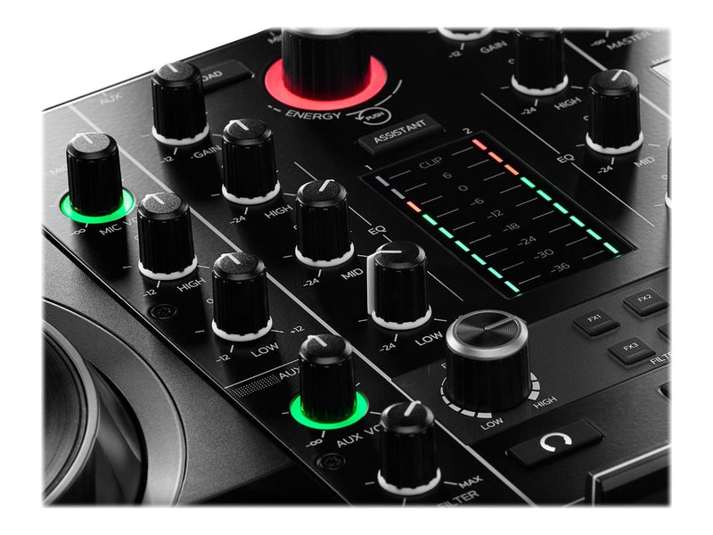 Hercules DJ-Controller – 2-Kanal, inklusive Software