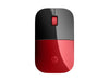 HP Kabellose Maus – Blaue LED, USB-Empfänger, Rot