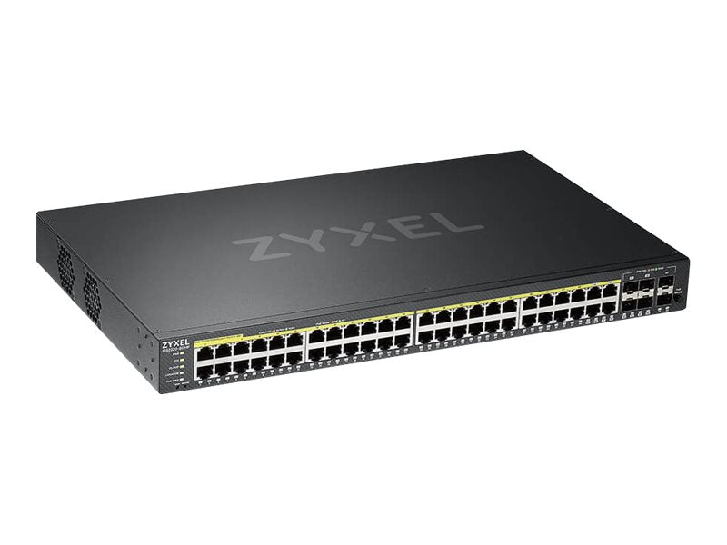 Zyxel Managed Switch – 48 Anschlüsse, PoE+ für Netzwerke
