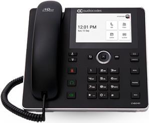 AudioCodes VoIP-Telefon – Rufnummernanzeige, 8 Leitungen