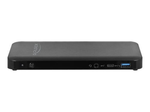 DELOCK USB-C Dockingstation – 4K Video, schnelles LAN