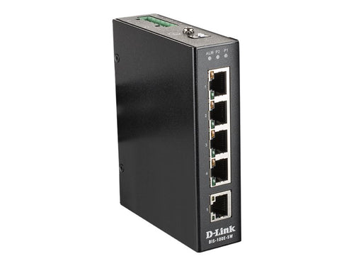 D-Link 5-Port Ethernet Switch – Robust für Industrieeinsatz