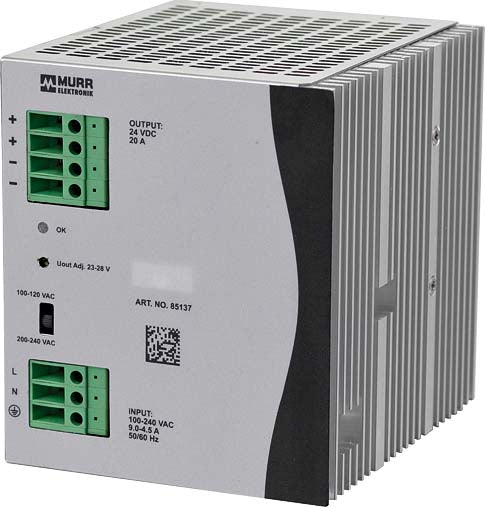 MURR Elektronik Schaltnetzteil – 1-phasig, für stabile Stromversorgung