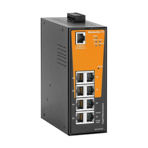 Weidmüller Ethernet Switch – Robuste Netzwerkverbindung für Industrie