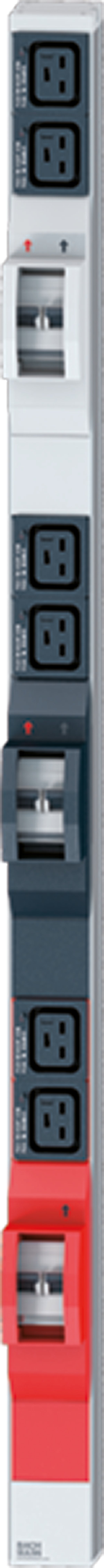 Bachmann Stromverteiler – 6 Anschlüsse, 3 m Kabel